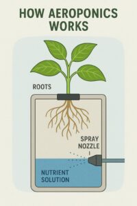 aeroponics illustration