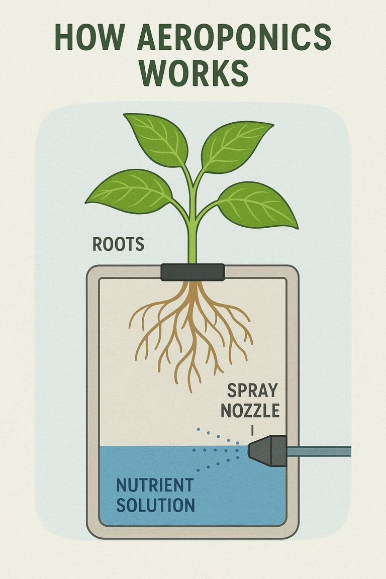 aeroponics illustration